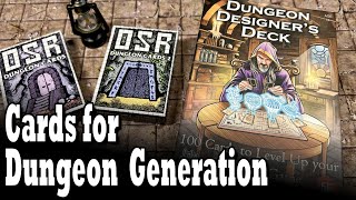 Great Cards for Designing Dungeons - Philip Reed and Loke Battlemats