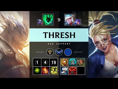 Thresh Support vs Janna - EUW Diamond Patch 25.16