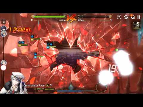 Commander Pavel with Eda Cleave