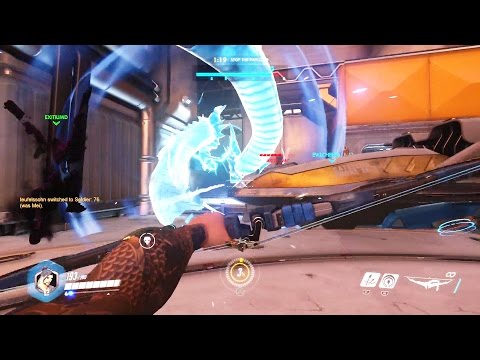 Overwatch Beta - Hanzo Gameplay