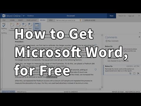 how to get microsoft word for free how to get microsoft word for free