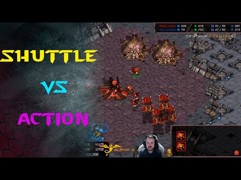 KCM 2022 S1 Semifinales PvZ G5 - Shuttle vs Action - Sair REAVER!