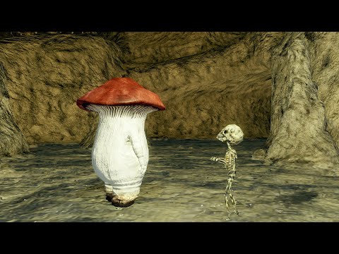 Baby Mushroom VS Baby Skeletons