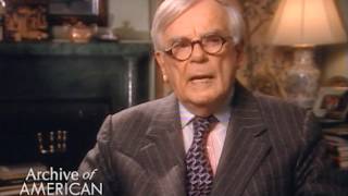 Dominick Dunne on "Our Town" with Frank Sinatra on "Producers Showcase"