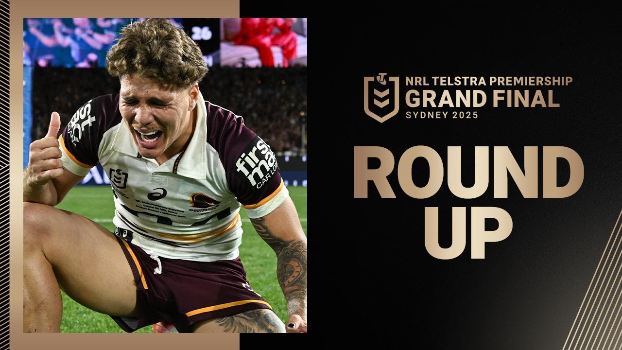 NRL Highlights | NRL 2025 | Round Up | Grand Final Day