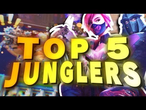 TOP 5 JUNGLERS UPDATED!