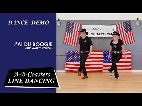 J'AI DU BOOGIE - Line Dance Demo & Walk Through