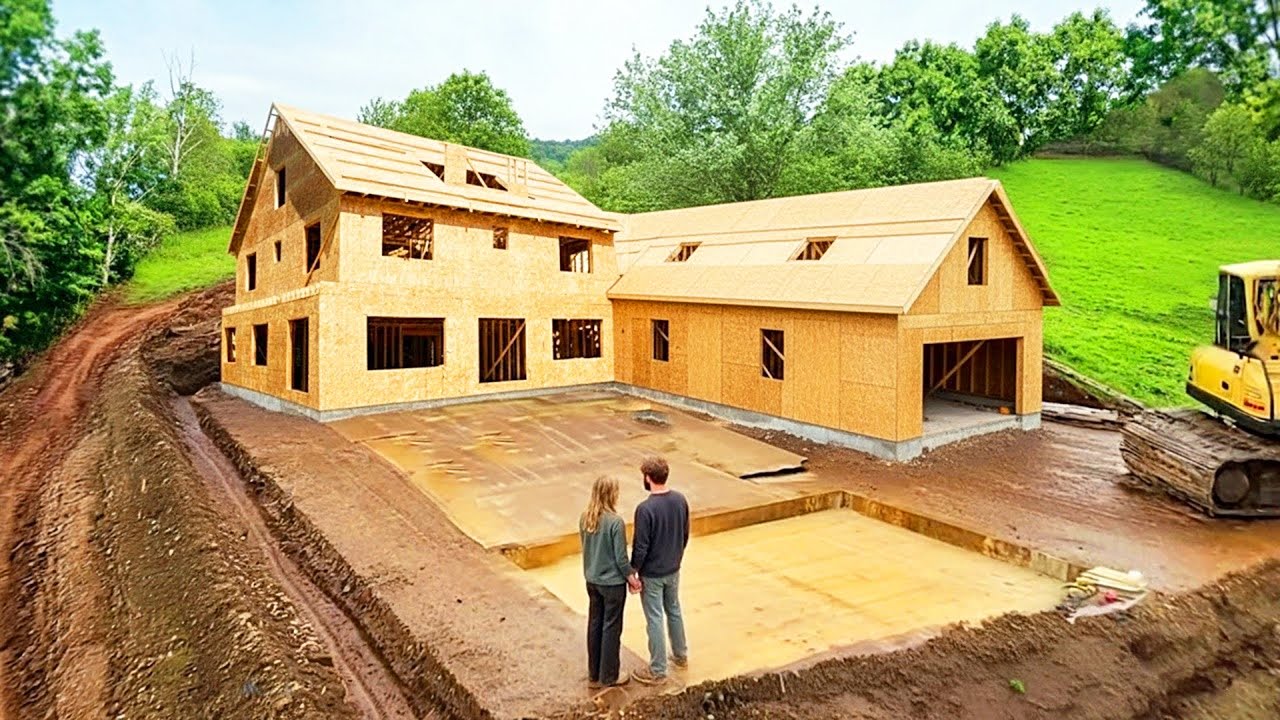 بنوا فيلا أحلامهم بأيديهم خلال 700 يوم… والنتيجة تخطف الأنفاس