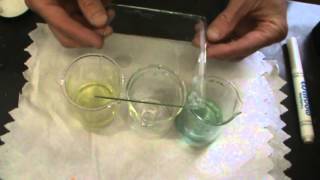 Test for Weak Base in Crayola Crystal Effects Markers