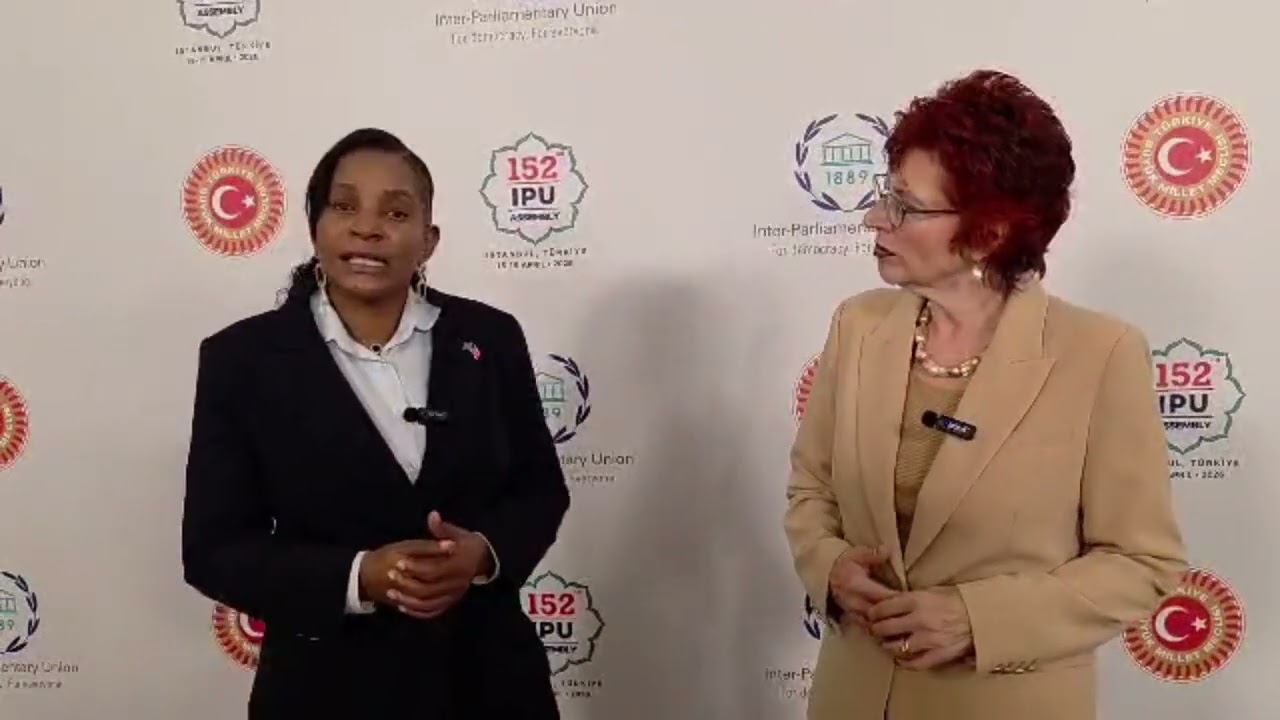 PMNCH On the ground - 152th IPU Assembly - Hon Bertha Nghifikwa Member of Parliament Namibia