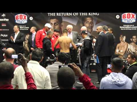 Pasha Shisha- Official Amir Khan Weigh In