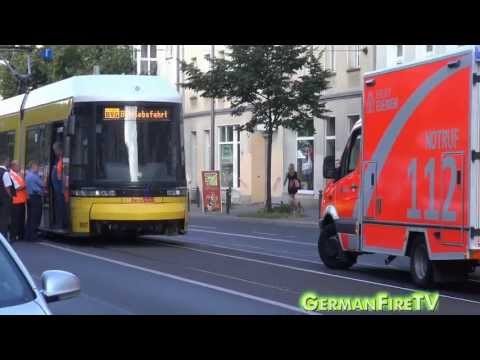 Unfall: Person / Tram - Berliner Alle - Weißensee