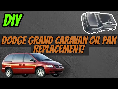 Dodge Grand Caravan oil pan replacement - At home SUPER EASY