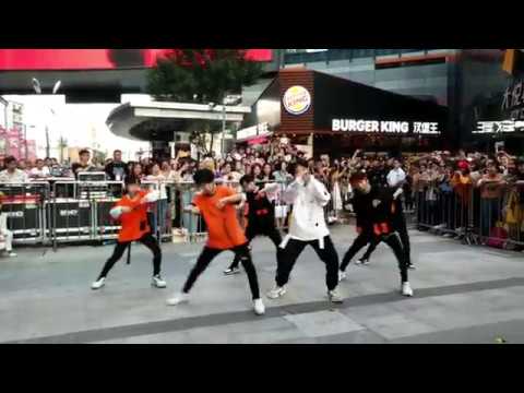 BOY STORY BUSKING in ShenYang - Enough(Fancam)