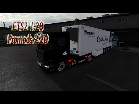 ETS2 1.28 | Promods 2.20 | Scania RJL | Stavanger - Galway