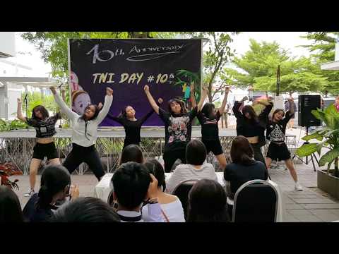 20170804 Girls in Black cover Kpop - Touch + Deep Blue Eyes + New face @ TNI Dance Contest2017