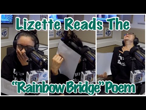 Reading "The Rainbow Bridge" Poem On Air