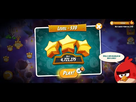 Angry Birds 2 | Rescuer | Level 539 | Hitting Fun | Angry Bird 2 Show