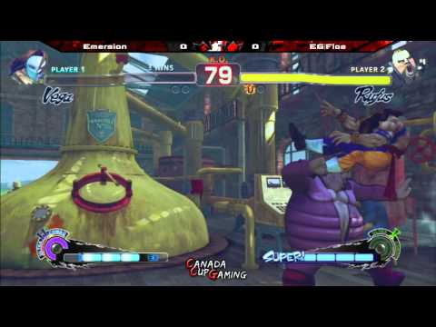 Emersion vs Floe - Canada Cup Gaming 2012 SFIV