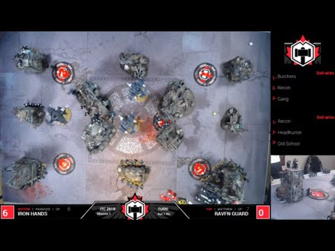 Nov 19 - 40k GRUDGE MATCH:  Iron Hands vs Raven Guard