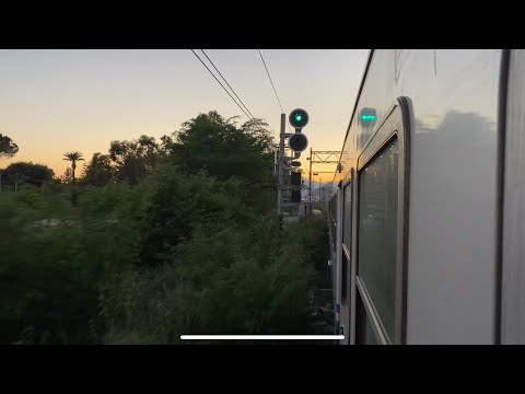 A BORDO DEL REGIONALE SAPRI - NAPOLI C.LE