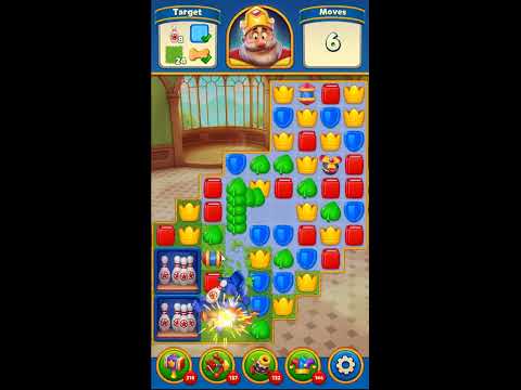 Royal Match Level 3536 - NO BOOSTERS GAMEPLAY 👑 | SKILLGAMING ✔️