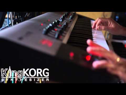 Korg KingKorg Synthesizer factory programs demonstration