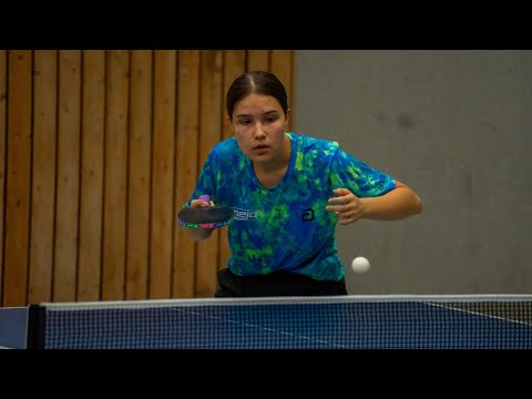 Rahdeen Haghighat Vs Kryvosheia Polina, WTTV 2025/26 - Verbandsliga 4 Jugend 19