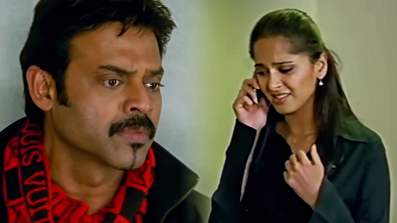 Anushka Shetty की सारी बाते Venkatesh सुन रहा है | Hitech Ravi फिल्म का मजेदार