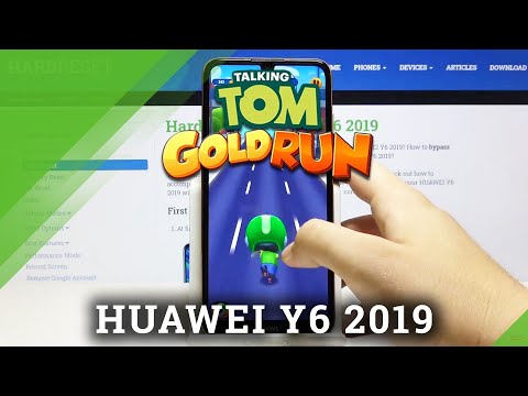 Talking Tom Gold Run on Huawei Y6 2019 – Quality Check Up