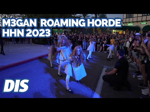 M3GAN Roaming Horde at Halloween Horror Nights 2023