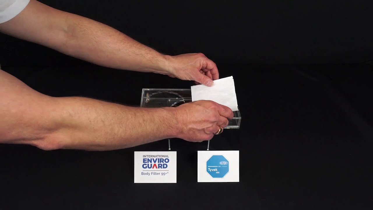 Body Filter 95+® Breathability vs Leading Competitor