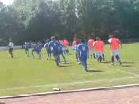 Stern Britz - Msv Normannia - Einlauf