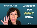 How to Sing High Notes Without Straining - WHAT YOU DIDN'T KNOW !