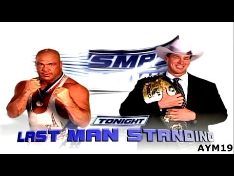 Kurt Angle vs JBL Last Man Standing SmackDown! 1/27/2005 Highlights