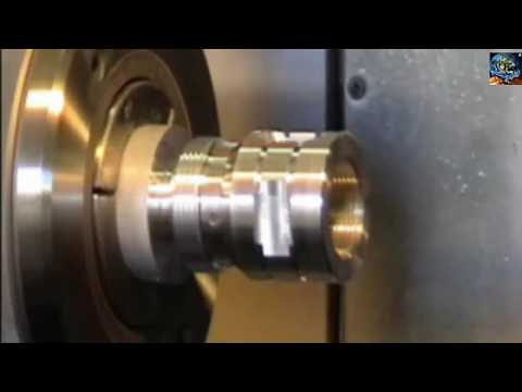 Quick-Tech XP4-42SM 4 axis CNC bar lathe