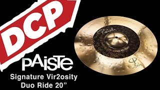 Video thumbnail for Paiste Signature Carl Palmer Vir2osity Duo Ride Cymbal 20" by Drum Center of Portsmouth