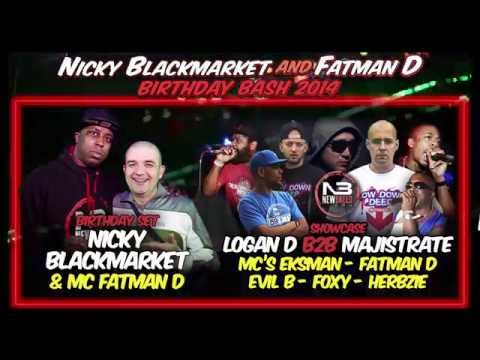 Nicky Blackmarket & Fatman D Birthday Bash 2014