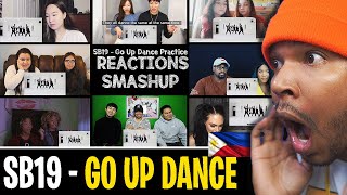 SB19 - "Go Up" Dance Practice | ( REACTION )