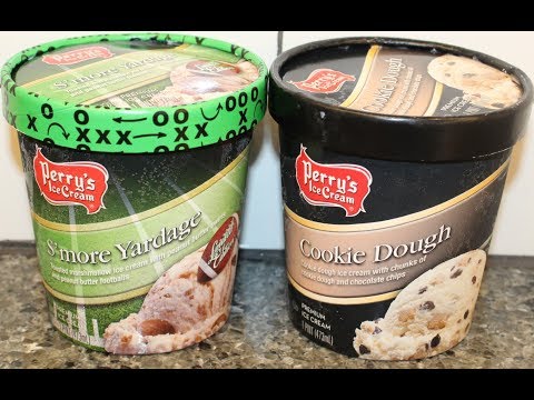Perry’s Ice Cream: S’more Yardage & Cookie Dough Review
