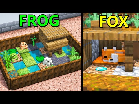TOP 10 Most Creative Minecraft PET Houses Ever !