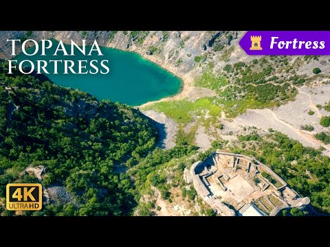 Topana Fortress Imotski: Medieval Walls & Stunning Blue Lake Views | Croatia Hidden Gems
