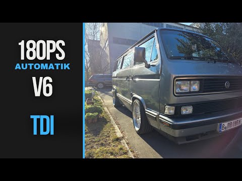 180 PS im T3! V6 TDI Umbau im VW Caravelle Carat 🔥