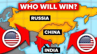 CHINA and RUSSIA vs USA and INDIA - Who Would Win?