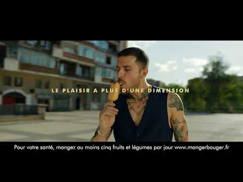 Magnum double caramel gold billionaire Miko Unilever "le plaisir a plus d'une dimension" Pub 20s