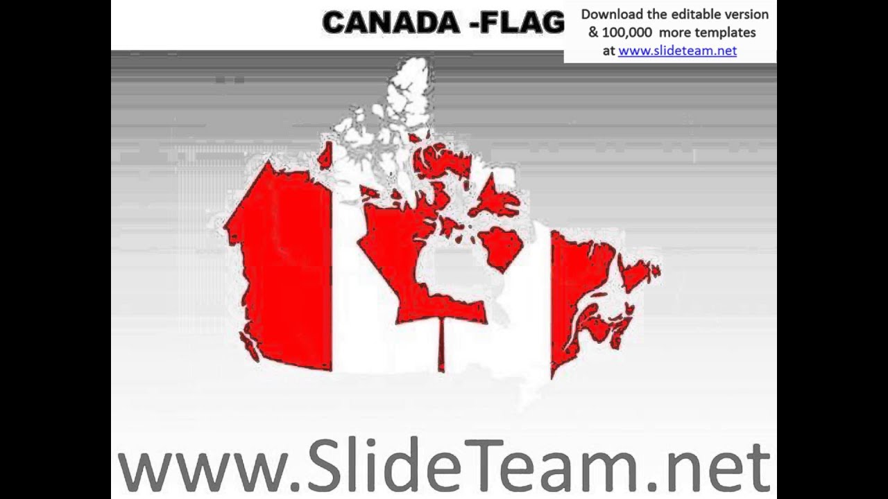 canada country powerpoint flags pptx