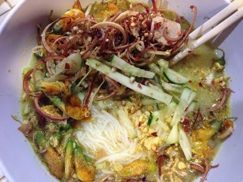 Nom Bon Chok Tirk Somlar Khmer-Cooking Cambodian/Khmer food with Elissa.