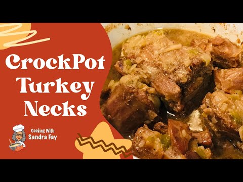 How To Make The Best Crockpot Turkey Necks Ever | Slow Cooker Turkey Neck Recipe | Easy Recipe