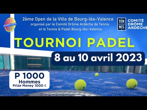 P1000 - 1/2 FINALE et FINALE - Open P1000 Bourg-lès-Valence 2023