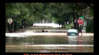 preview picture of video 'Bloomsburg Flood Footage 9-8-11'